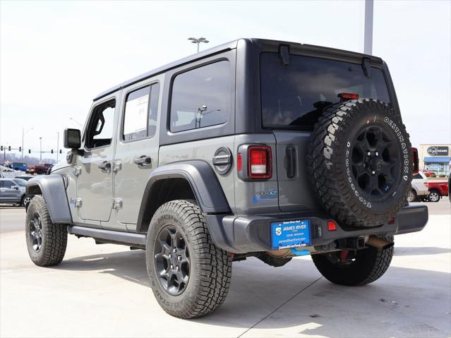 used 2023 Jeep Wrangler 4xe car, priced at $31,462