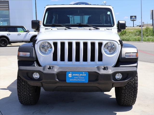 used 2021 Jeep Wrangler Unlimited car, priced at $28,612