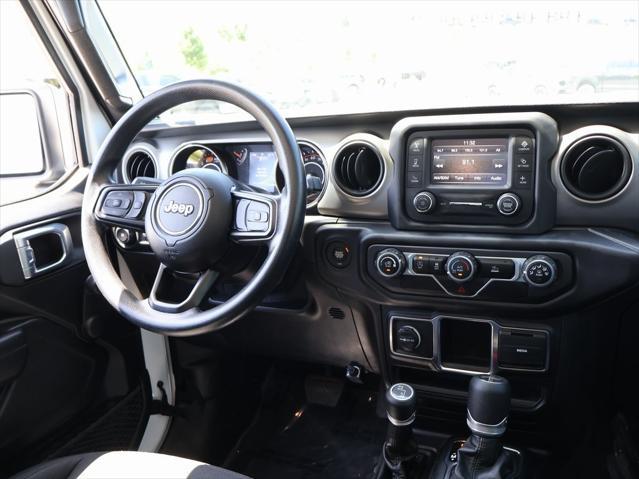 used 2021 Jeep Wrangler Unlimited car, priced at $28,612