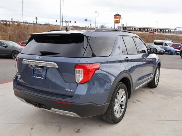 used 2021 Ford Explorer car, priced at $24,619