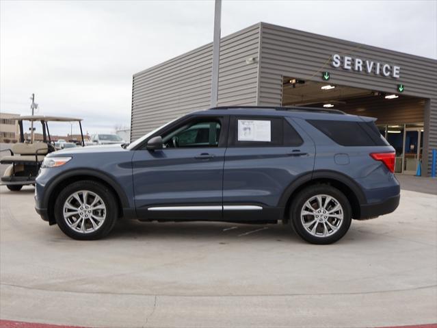 used 2021 Ford Explorer car, priced at $24,619