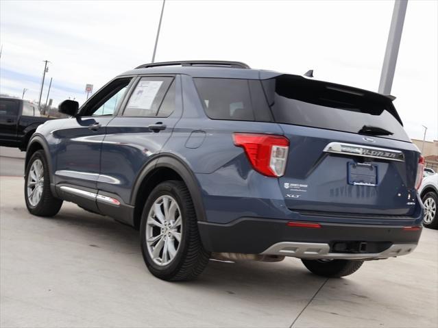 used 2021 Ford Explorer car, priced at $24,619