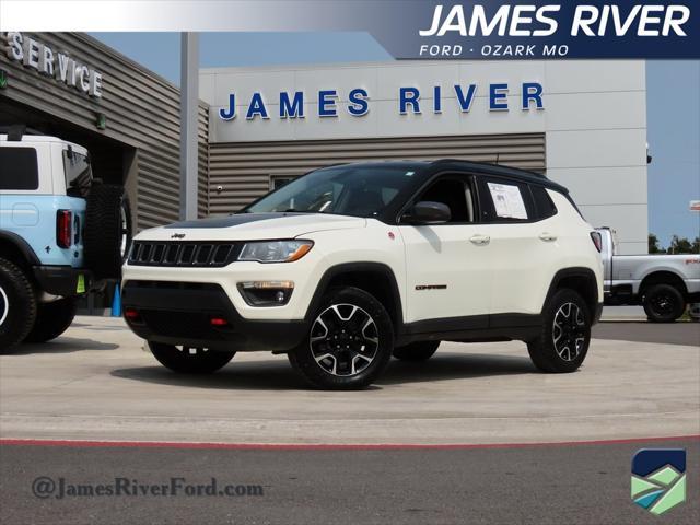 used 2020 Jeep Compass car, priced at $18,936