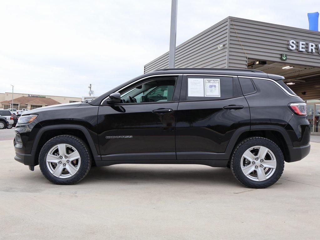 used 2022 Jeep Compass car, priced at $19,637