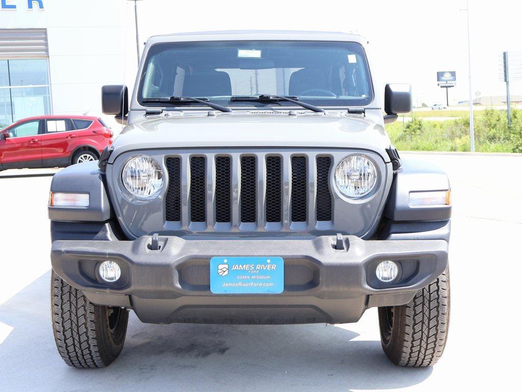used 2022 Jeep Wrangler Unlimited car, priced at $24,774