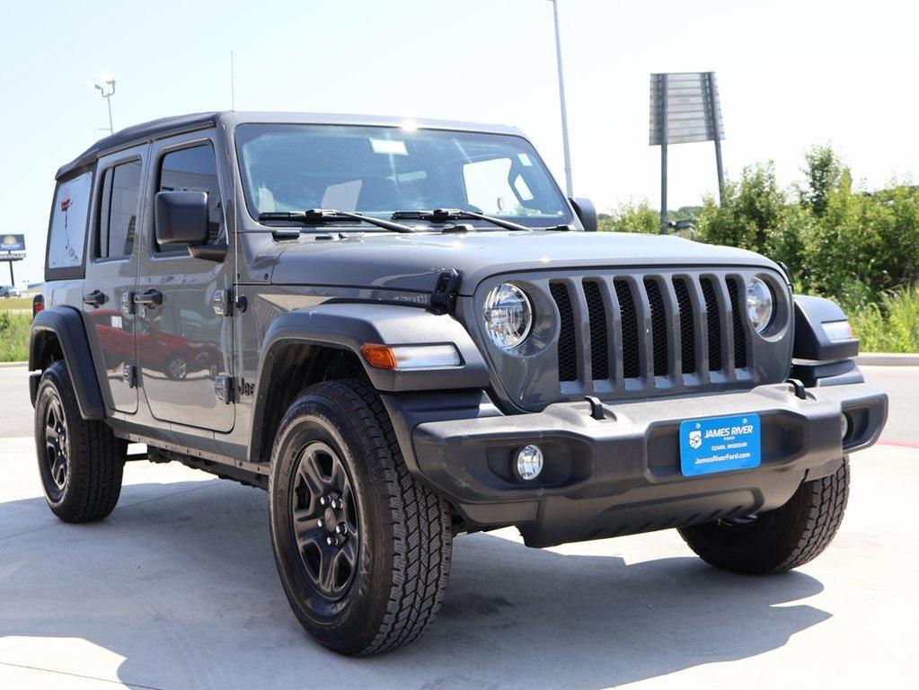 used 2022 Jeep Wrangler Unlimited car, priced at $24,774