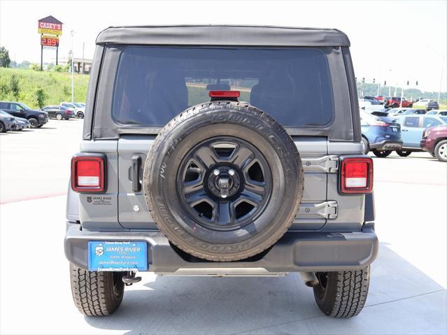 used 2022 Jeep Wrangler Unlimited car, priced at $28,695