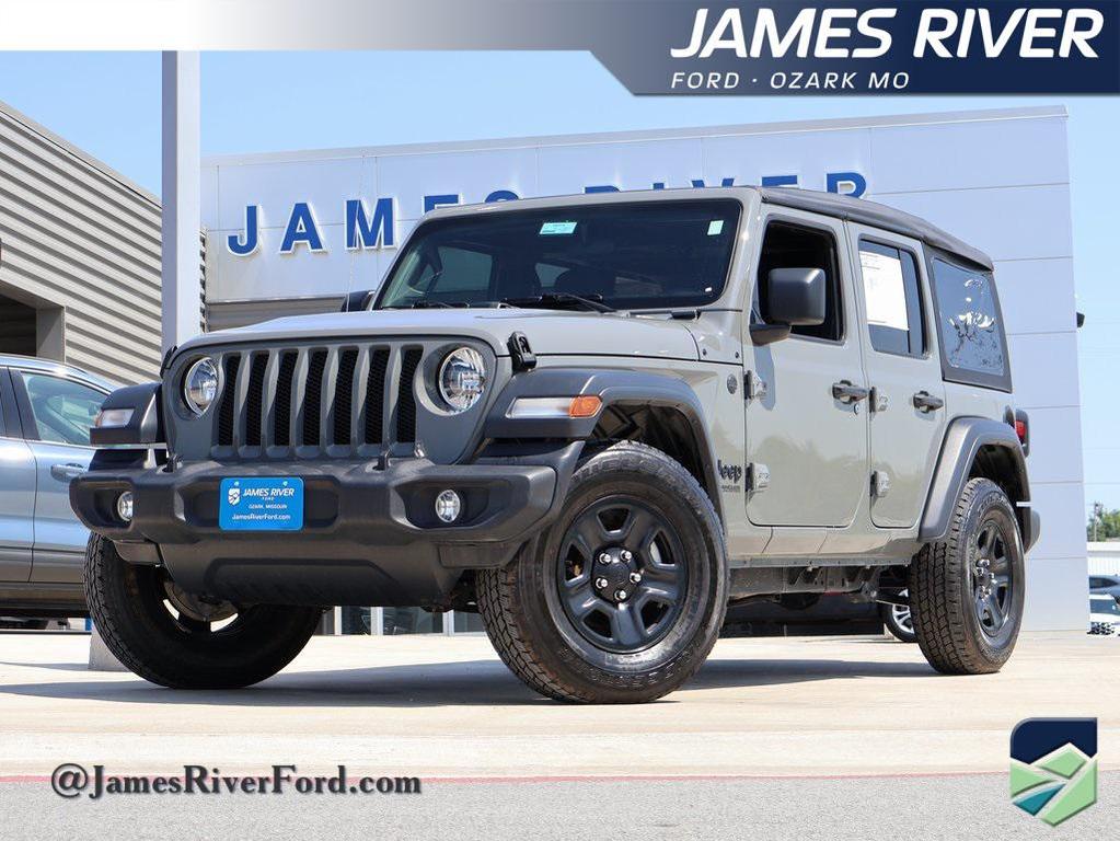 used 2022 Jeep Wrangler Unlimited car, priced at $28,397