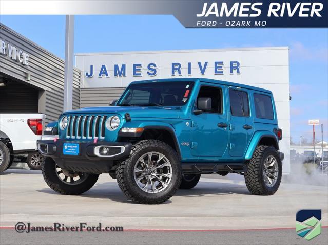 used 2020 Jeep Wrangler Unlimited car, priced at $29,296