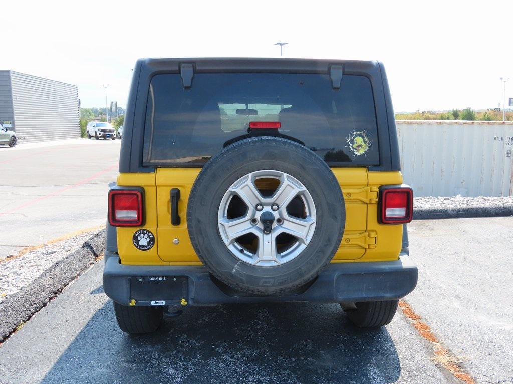 used 2020 Jeep Wrangler Unlimited car, priced at $25,286