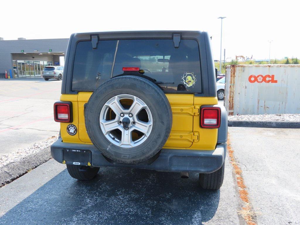 used 2020 Jeep Wrangler Unlimited car, priced at $25,286
