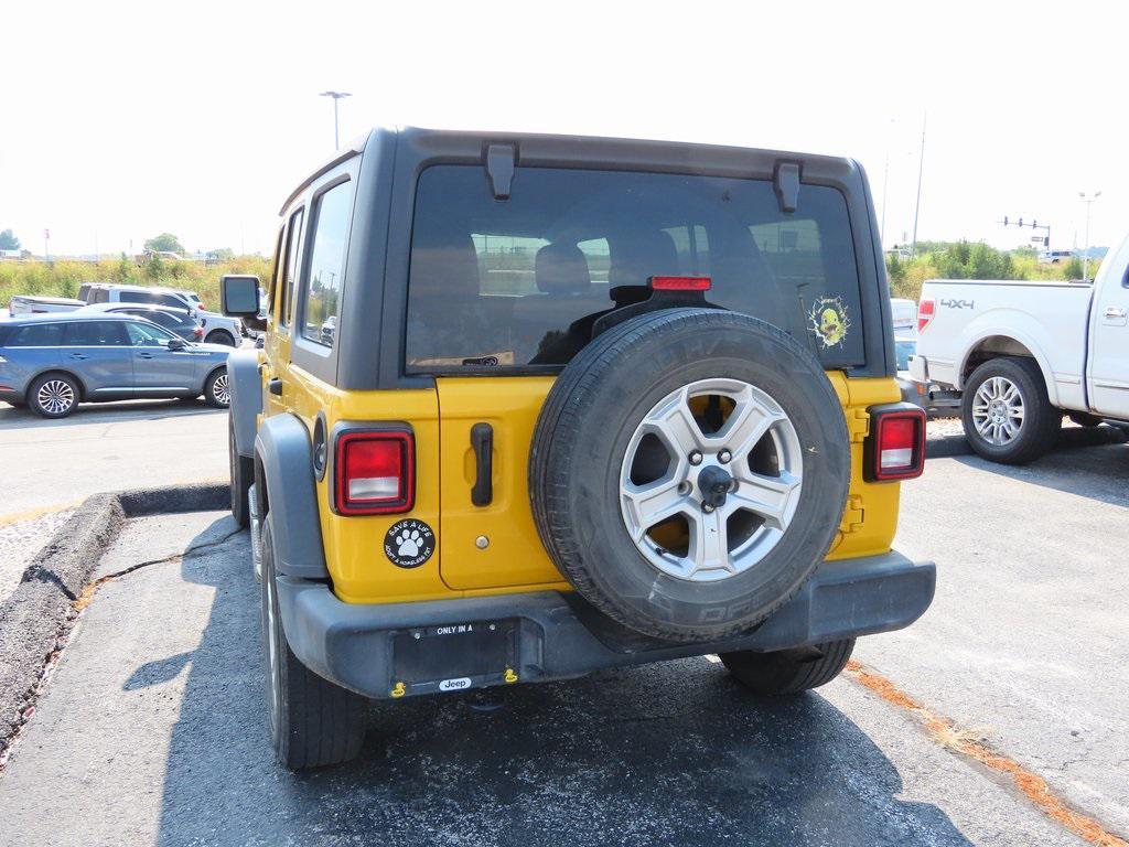 used 2020 Jeep Wrangler Unlimited car, priced at $25,286