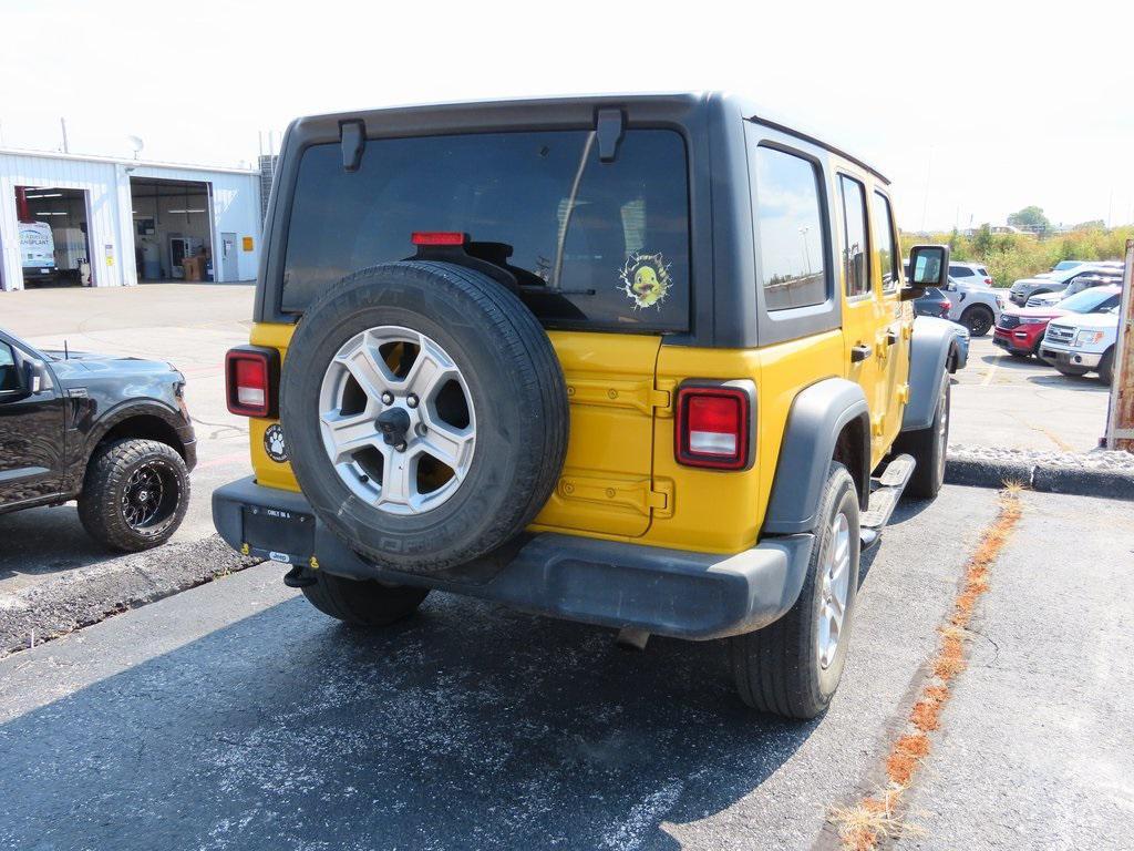 used 2020 Jeep Wrangler Unlimited car, priced at $25,286