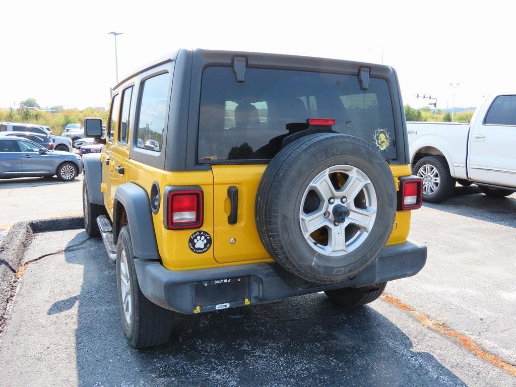 used 2020 Jeep Wrangler Unlimited car, priced at $25,286