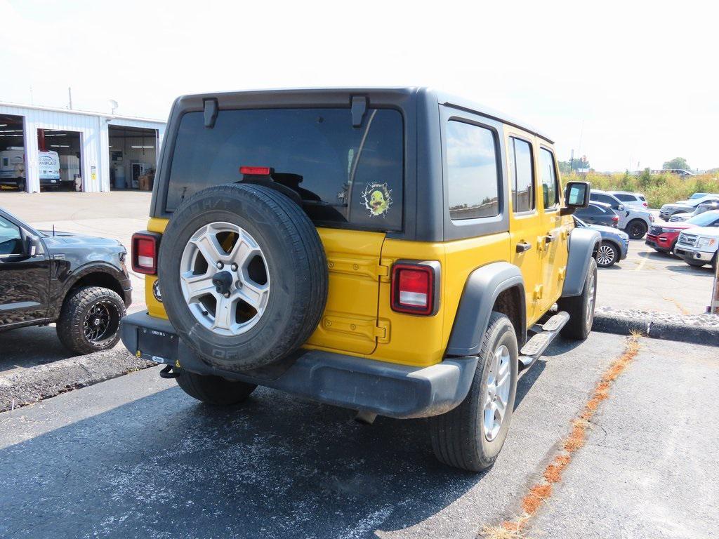 used 2020 Jeep Wrangler Unlimited car, priced at $25,286