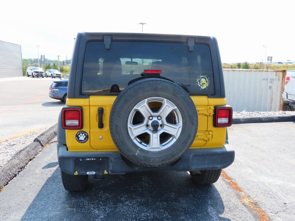 used 2020 Jeep Wrangler Unlimited car, priced at $25,286