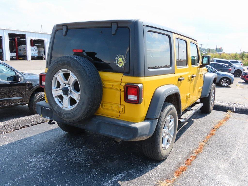 used 2020 Jeep Wrangler Unlimited car, priced at $25,286