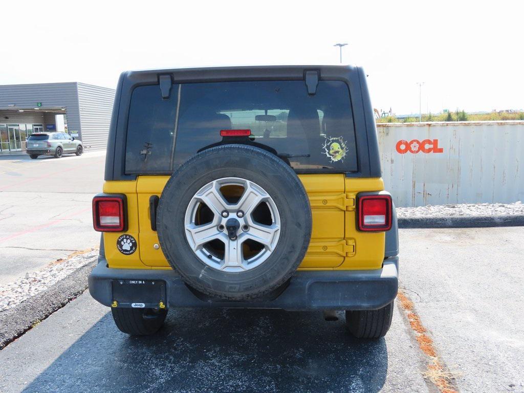 used 2020 Jeep Wrangler Unlimited car, priced at $25,286