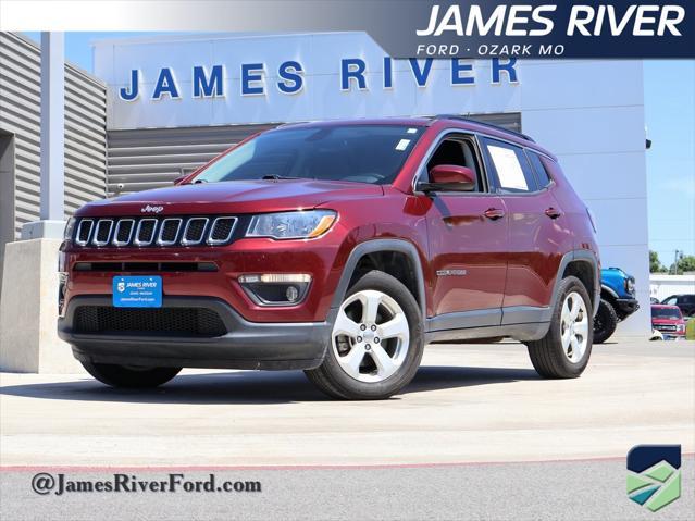 used 2021 Jeep Compass car, priced at $19,228