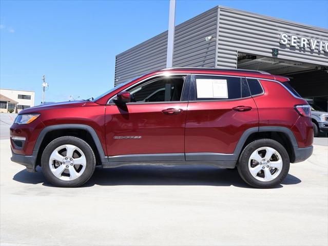 used 2021 Jeep Compass car, priced at $19,228