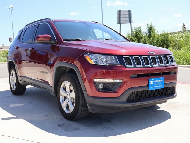 used 2021 Jeep Compass car, priced at $19,228