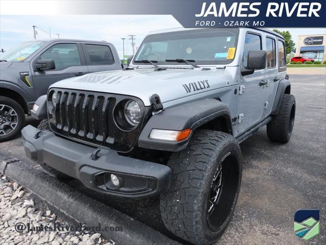 used 2022 Jeep Wrangler car, priced at $33,650