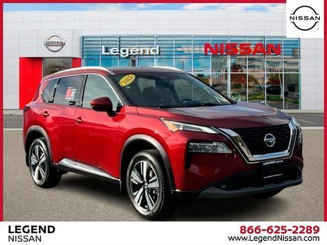 used 2021 Nissan Rogue car, priced at $21,429