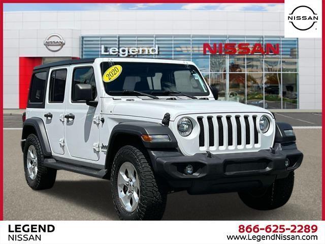 used 2020 Jeep Wrangler Unlimited car, priced at $29,799