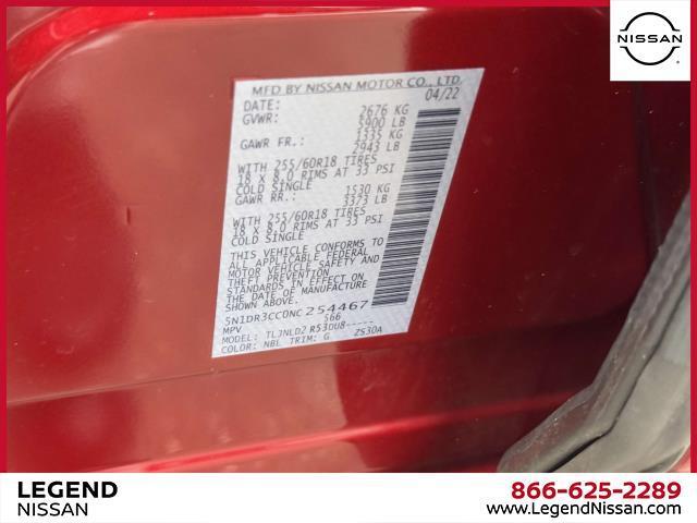 used 2022 Nissan Pathfinder car, priced at $28,594