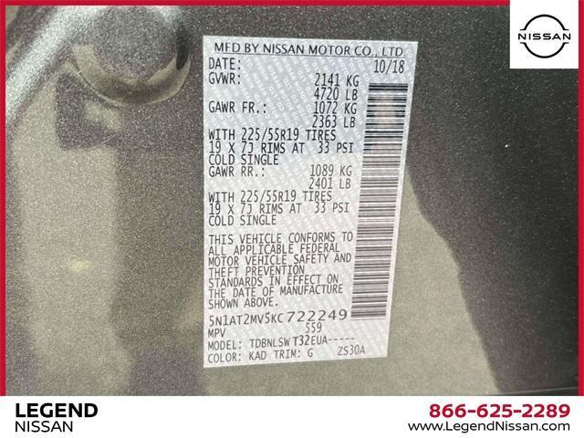 used 2019 Nissan Rogue car, priced at $16,994