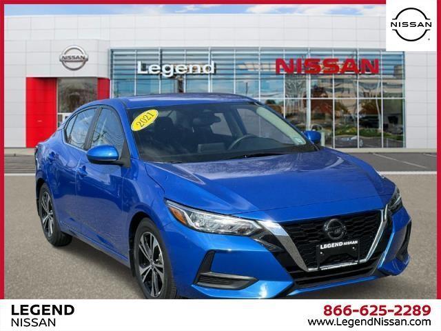 used 2021 Nissan Sentra car, priced at $15,389
