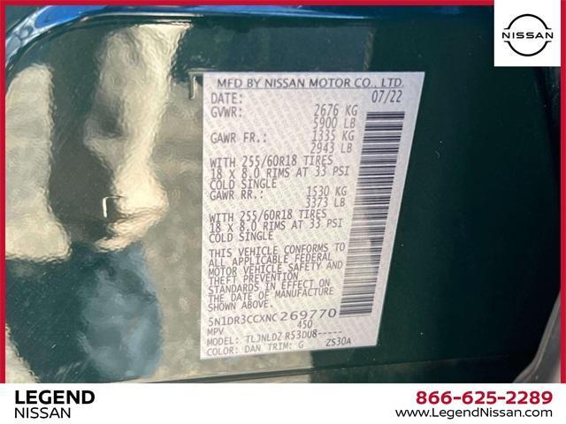 used 2022 Nissan Pathfinder car, priced at $28,900