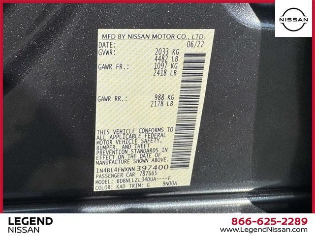 used 2022 Nissan Altima car, priced at $21,200