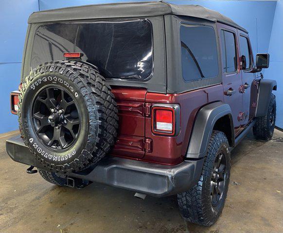 used 2021 Jeep Wrangler Unlimited car, priced at $27,078