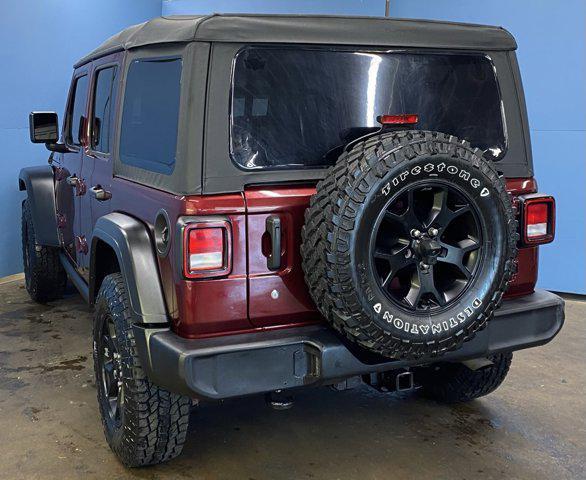 used 2021 Jeep Wrangler Unlimited car, priced at $27,078