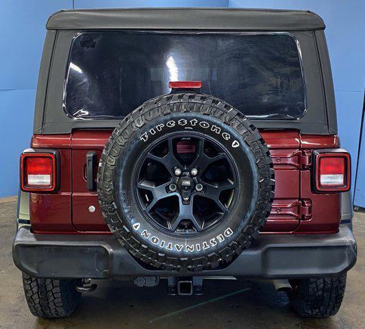 used 2021 Jeep Wrangler Unlimited car, priced at $27,078