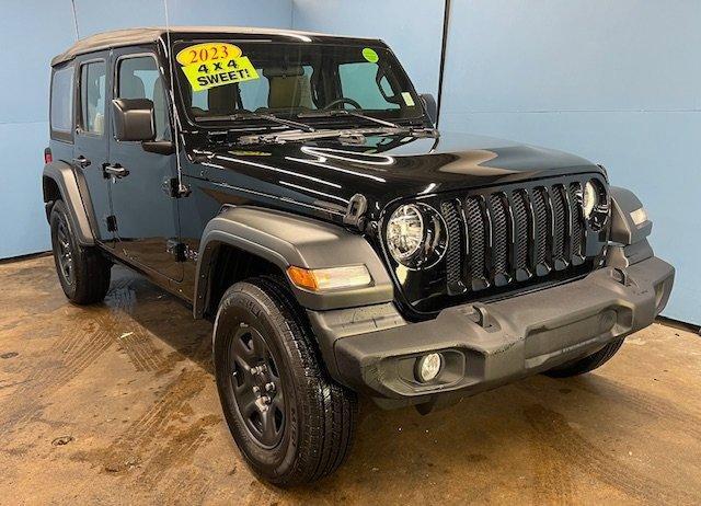 used 2023 Jeep Wrangler car, priced at $35,874