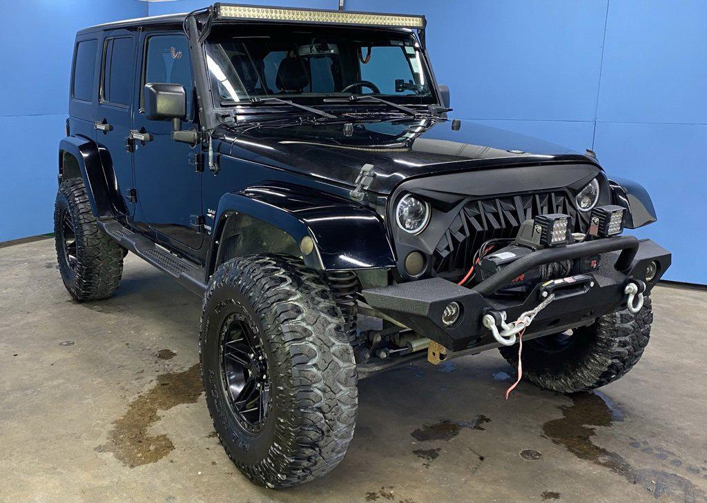 used 2017 Jeep Wrangler Unlimited car, priced at $23,694