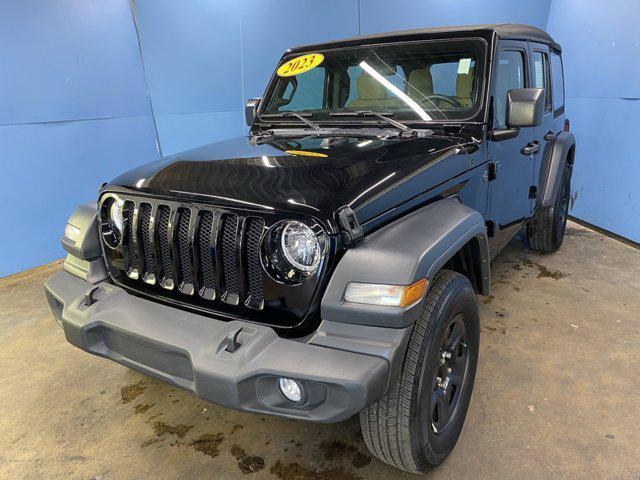 used 2023 Jeep Wrangler car, priced at $33,144