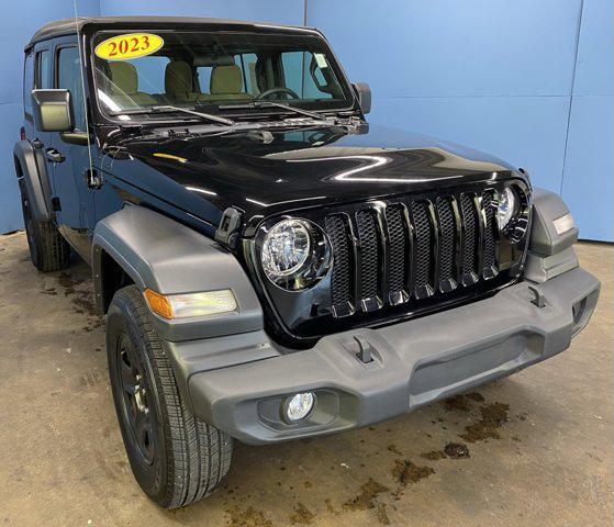 used 2023 Jeep Wrangler car, priced at $31,144