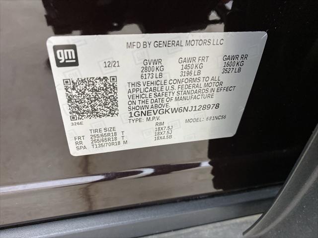 used 2022 Chevrolet Traverse car, priced at $30,499
