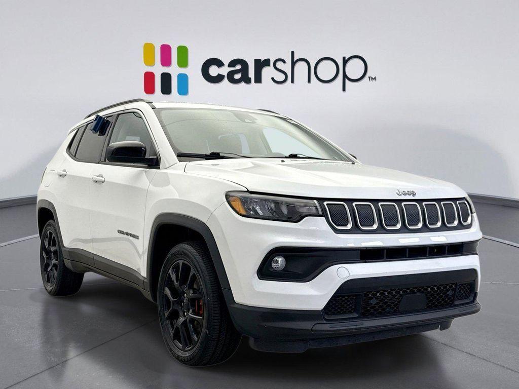 used 2022 Jeep Compass car, priced at $21,198