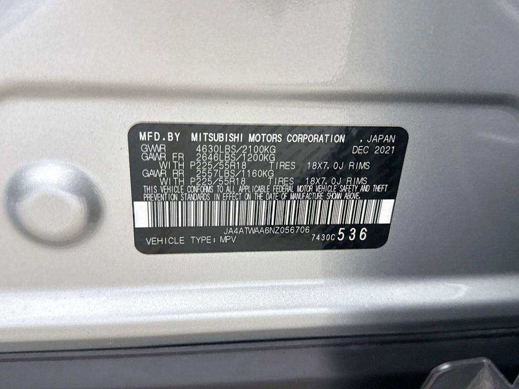 used 2022 Mitsubishi Eclipse Cross car, priced at $20,098