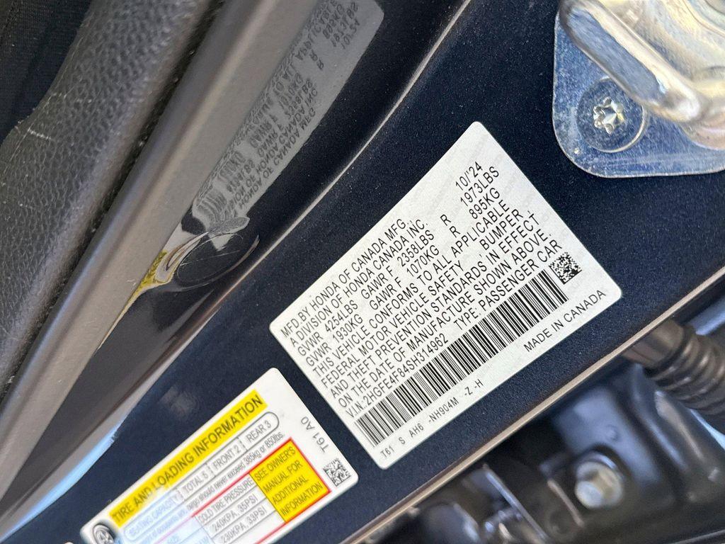 used 2025 Honda Civic Hybrid car, priced at $27,599