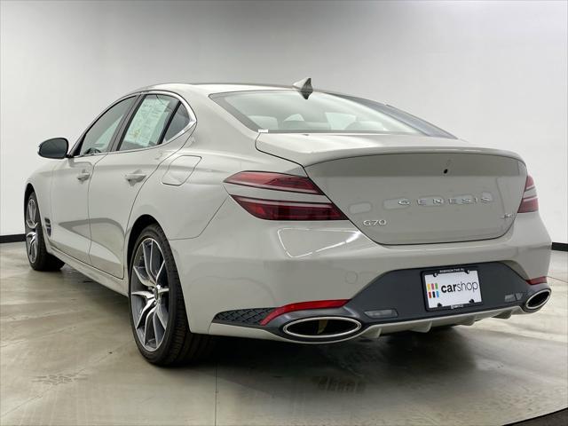 used 2024 Genesis G70 car, priced at $37,999