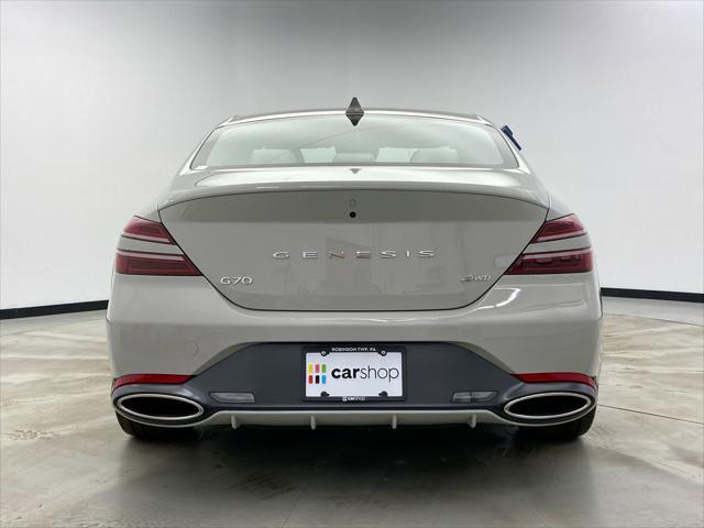 used 2024 Genesis G70 car, priced at $37,999