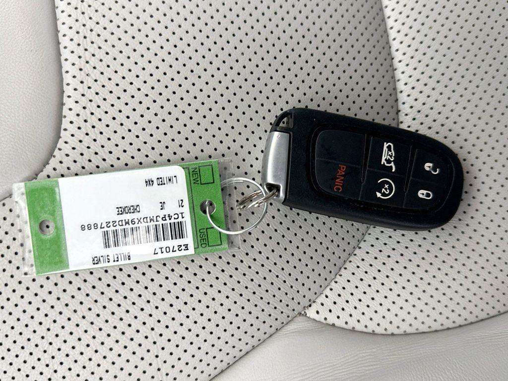 used 2021 Jeep Cherokee car, priced at $23,999