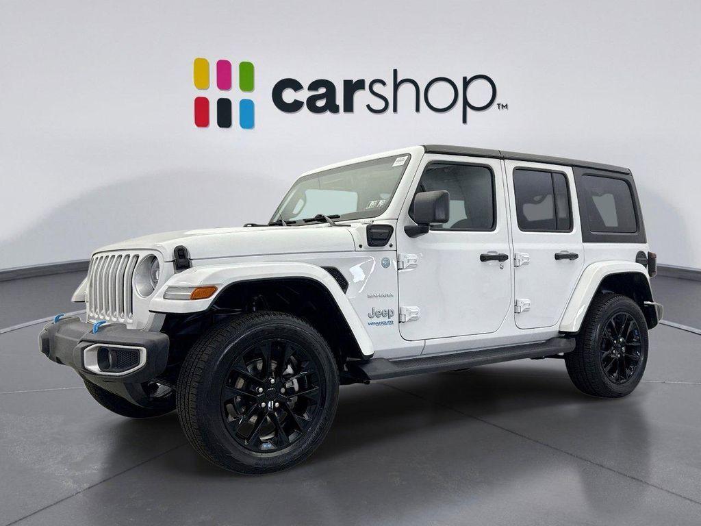 used 2022 Jeep Wrangler Unlimited 4xe car, priced at $33,098