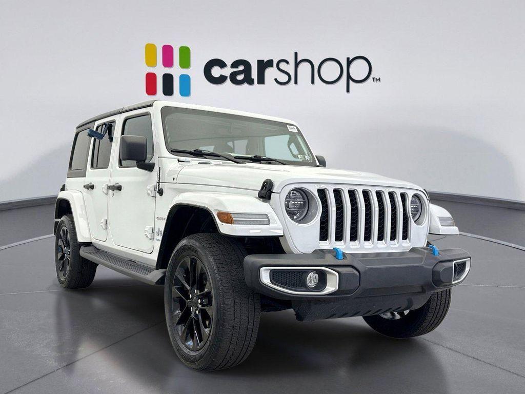 used 2022 Jeep Wrangler Unlimited 4xe car, priced at $32,298