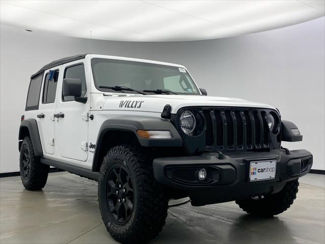 used 2021 Jeep Wrangler Unlimited car, priced at $32,396